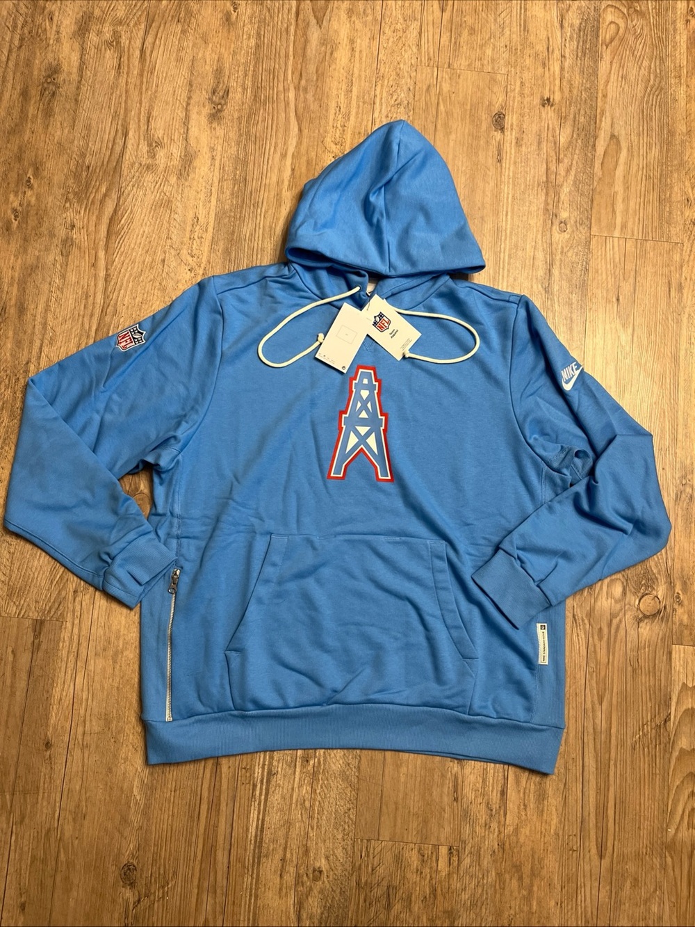 NWT Nike Tennessee Titans Sideline Standard Issue Alt 2 Dri-FIT Hoodies XL & 2XL